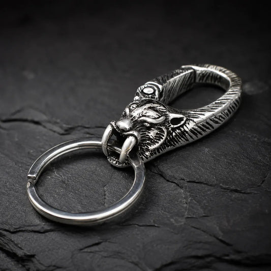Porte-clés Tigre à Dent de Sabre