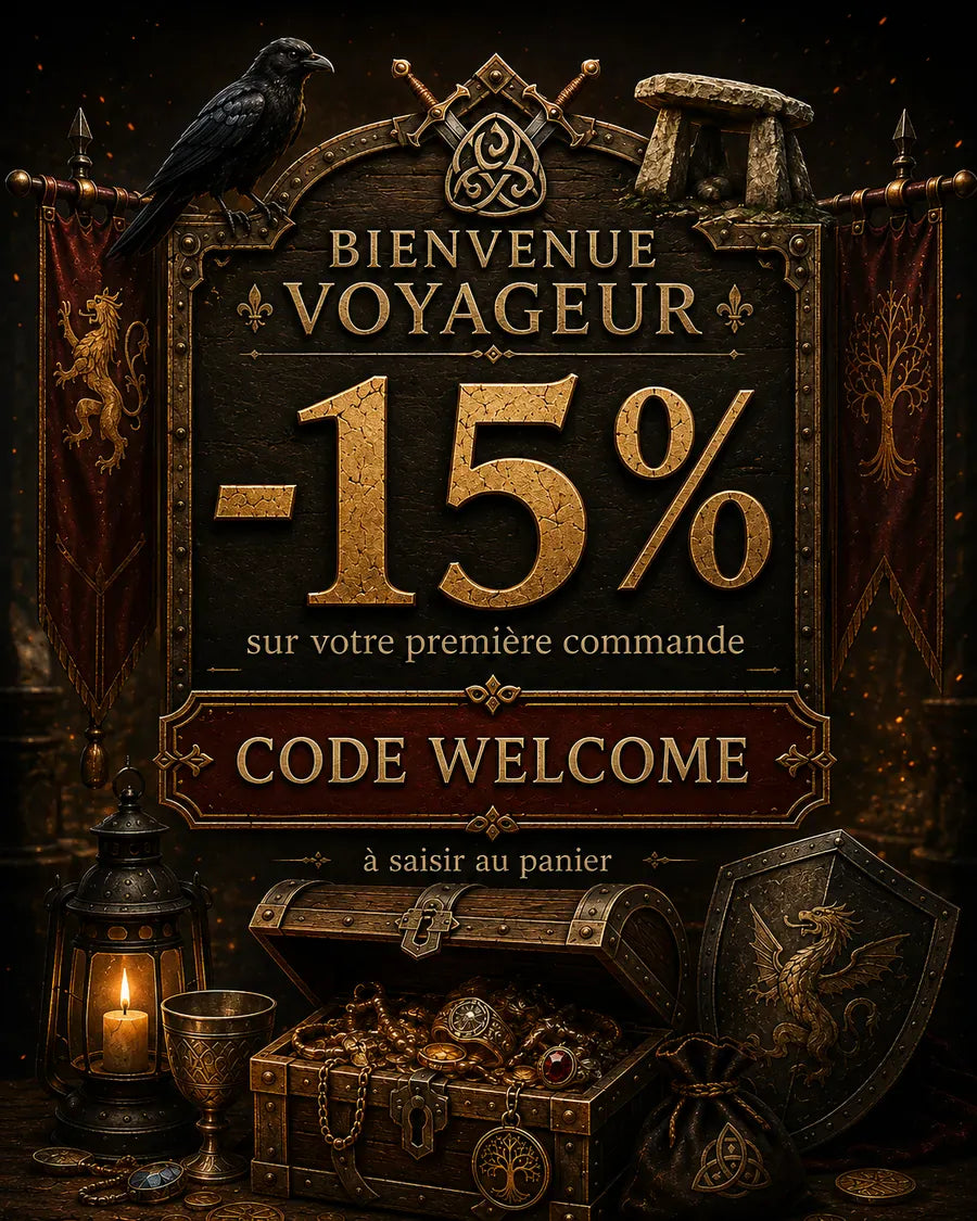 Code promo WELCOME : -15 % sur votre première commande - Médiéfan