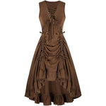 Robe Corset à Ourlet Asymétrique - Vignette | Médiéfan