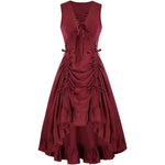 Robe Corset à Ourlet Asymétrique - Vignette | Médiéfan