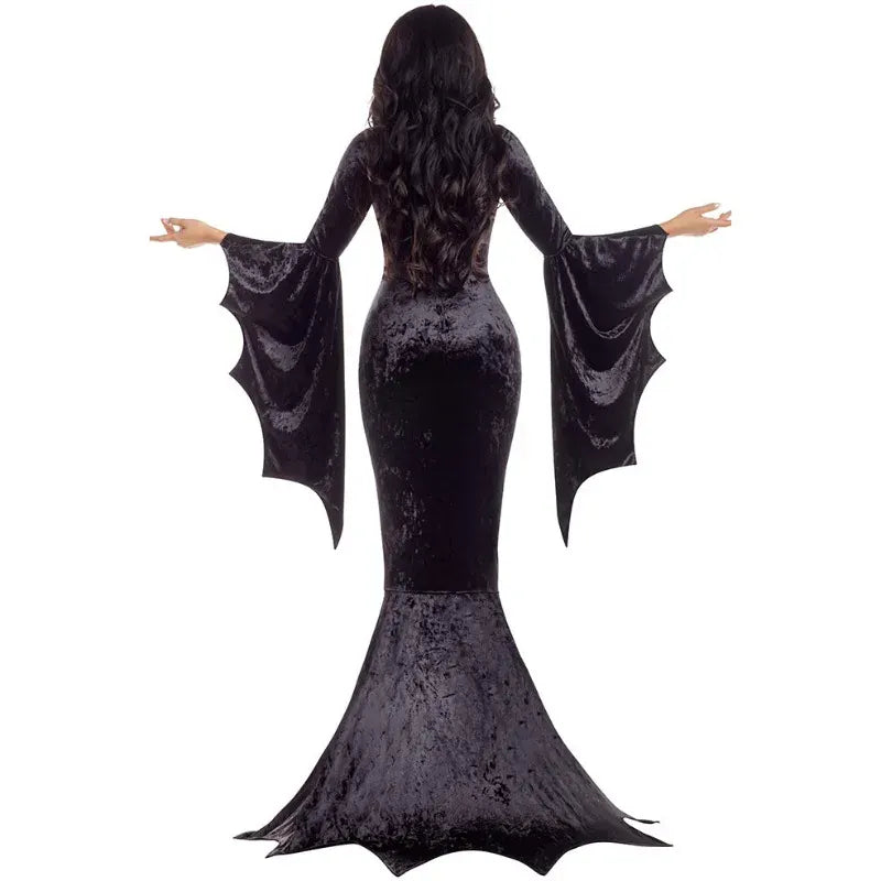 Robe Gothique Longue à Traîne