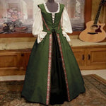 Robe Médiévale à Galon Doré - Vignette | Médiéfan