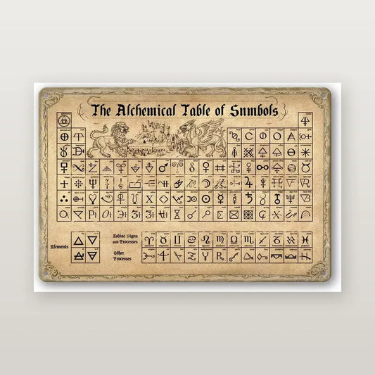 Tableau Périodique d'Alchimiste