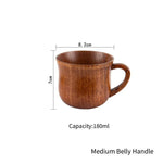 Tasse à Café en Bois - Vignette | Médiéfan