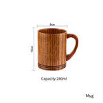 Tasse à Café en Bois - Vignette | Médiéfan