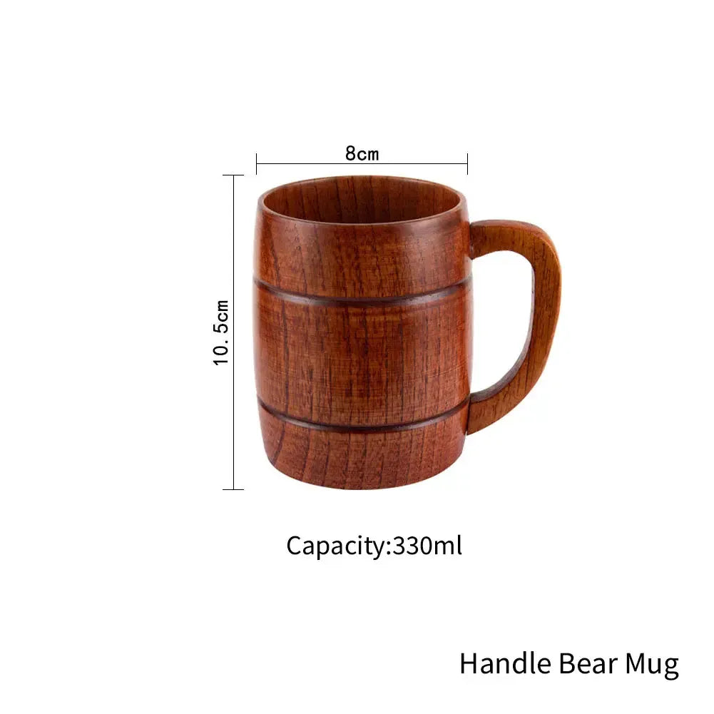 Tasse à Café en Bois