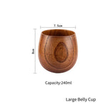 Tasse à Café en Bois - Vignette | Médiéfan