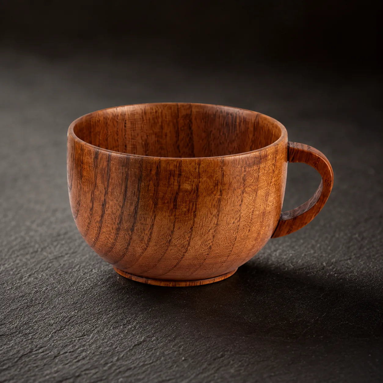 Tasse a cafe en bois massif - Mediefan
