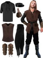 Tenue Médiévale Complète (6 Pièces) - Vignette | Médiéfan