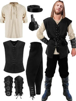 Tenue Médiévale Complète (6 Pièces) - Vignette | Médiéfan